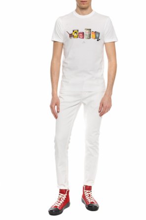 T-shirt z nadrukiem z logo, zdjęcie 2 T-shirt z nadrukiem z logo od Paul Smith